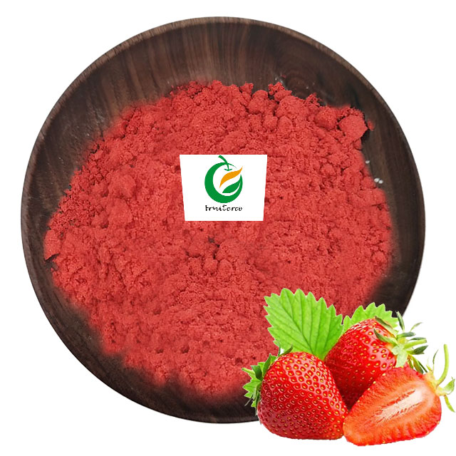 Poudre de fraise 100 % naturelle